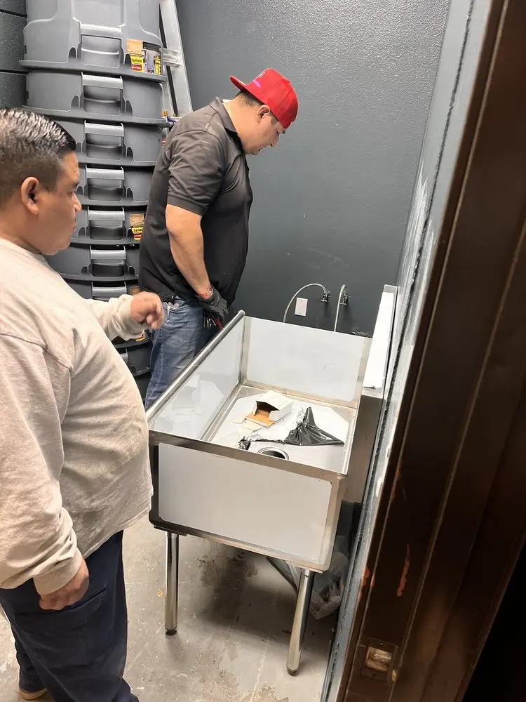 Commercial plumbing and sink installation in Treehill Park Condominiums